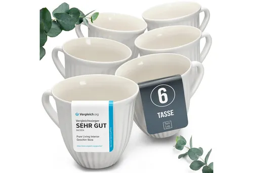 Kaffee- & Teebecher Grau von PURE LIVING INTERIOR DESIGN