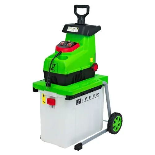 ZIPPER ZI-GAS2800 Gartenhäcksler 2.800 W - Garten- und Grünflächenpflege, leistungsstarker 2.800 W Motor für effizientes Häckseln von Gartenabfällen und Ästen.