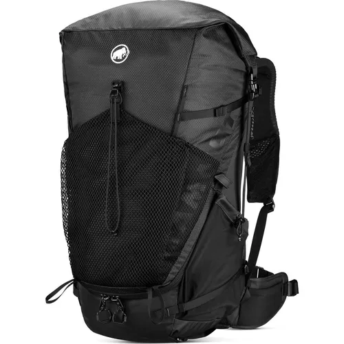 Mammut Ducan 50-60l Rucksack Schwarz - Robuster Rucksack für Outdoor-Abenteuer, mit verstellbarem Volumen von 50-60l und ergonomischem Tragesystem für optimalen Komfort.