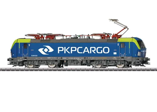 Märklin 39336 H0 E-Lok Reihe 370 der PKP - Detailgetreue Elektrolokomotive der PKP Cargo mit mfx+ Digital-Decoder, Geräuschfunktionen und wartungsfreier LED-Beleuchtung. Ideal für Modellbahn-Enthusiasten!