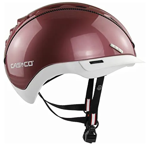 Casco Roadster Fahrradhelm Damen, Englisch Rose-Weiß (S 50-54cm)