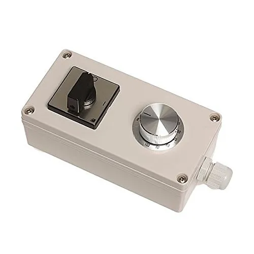 Gehäuse mit Schalter 0-1 mit Potentiometer