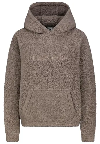 Sublevel Damen Fleece Hoody Light Mud Brown D20013M02815A3-S