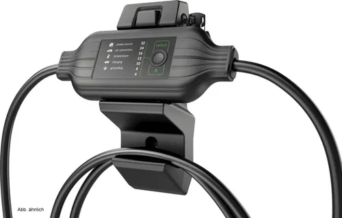 BURY PowerFlash EV Mobile Wallbox mit App und 22kW Ladekabel