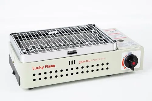Lucky Flame LF-90G Campinggrill in kupfer von Gazcamp
