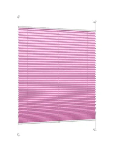 DécoProfi Plissee Plissee Klemmfix ohne Bohren, blickdicht, ohne Bohren, verspannt, Klemmfix, Stufenlos verstellbar