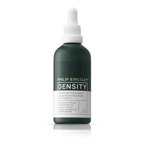 PHILIP KINGSLEY DENSITY Scalp Drops 85 ml - Kopfhautserum mit innovativem Wirkstoffkomplex zur Erhaltung der Haardichte und -qualität, reduziert sichtbar Haarausfall bei täglicher Anwendung.