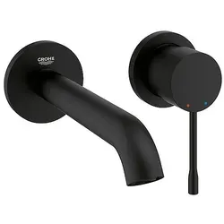 Grohe Essence Wand-Waschtischmischer 183mm in schwarz von GROHE