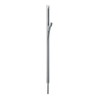 hansgrohe Raindance Unica S Brausestange 0,90 m - Brausestangen mit flachem Aluminiumprofil, seitlich schwenkbarem Schieber und inklusive 1,60 m Isiflex-Schlauch für optimalen Komfort und Funktionalität.