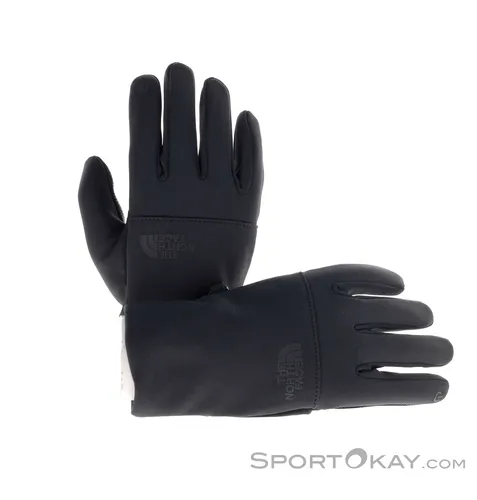 The North Face Etip Recycled Glove - Größe XS, TNF black - Handschuhe, ideal für Touchscreen-Nutzung dank U|R powered Softshell und Silikongrip für sicheren Halt.
