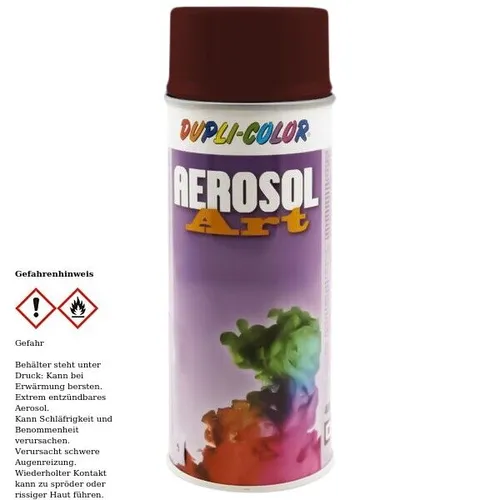 DUPLI COLOR AEROSOL RAL LACK SPRÜHDOSE 8011 NUSSBRAUN GLÄNZEND