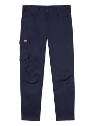 Dickies Bundhose Lead In Flex TR2009 - Marineblau, DE 54 (UK 38) - Wanderhose mit praktischen Taschen und Knieschonern für zusätzliche Haltbarkeit, ideal für Outdoor-Aktivitäten und handwerkliche Einsätze.
