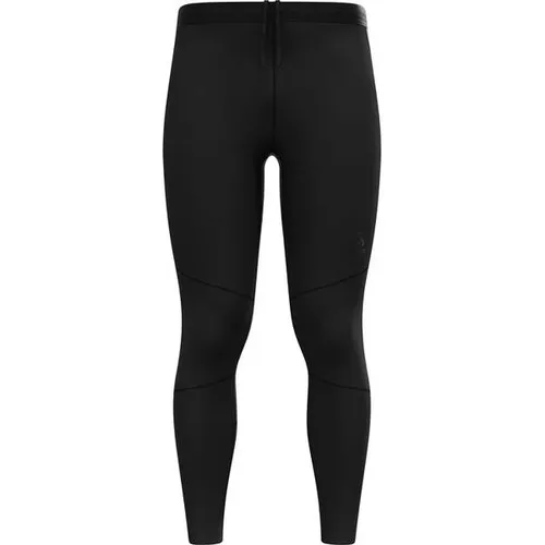Odlo Zeroweight Warm 2.0 Herren Laufleggings - Schwarz - S - Laufbekleidung für Herren, ideal für kalte Tage mit hervorragendem Tragekomfort und optimaler Wärmeisolation.