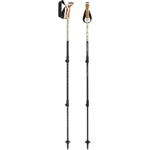 Wanderstöcke KHUMBU LITE COMPACT Unisex 125 - Leichte und kompakte Trekkingstöcke aus Aluminium, ideal für kleinere Körpergrößen. Ergonomischer Griff und präzise Verstellmöglichkeiten sorgen für höchsten Komfort bei alpinen Abenteuern.