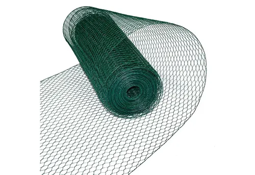 ESTEXO Sechseckgeflecht Zaun 1,00 x 25 m - Hochwertiger Gartenzaun aus verzinktem Draht, formstabil und individuell zuschneidbar – ideal für flexible Anwendungen im Garten.