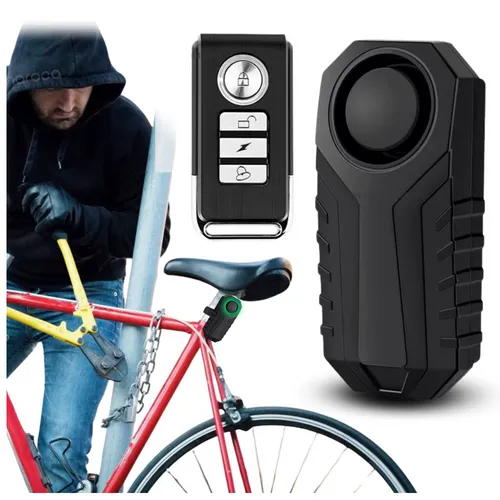 Lauter Fahrrad-Diebstahlalarm mit Fernbedienung
