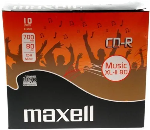 Produktbild Maxell Audio CD-R 80 Mins-XL II 10