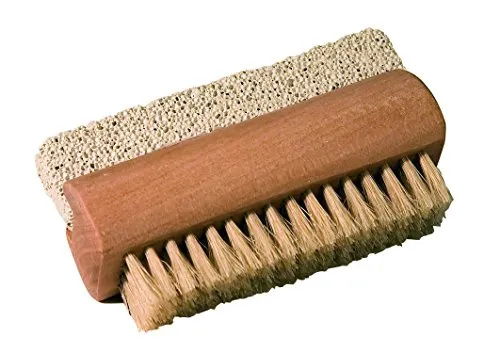 Croll & Denecke Nagelbürste aus Holz mit Naturbimsstein