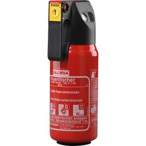 Gloria P1DB Feuerlöscher Auto 1 kg ABC Pulverlöscher von GLORIA