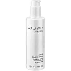 Malu Wilz Cleansing Gentle Cleansing Milk 200 ml - Reinigungsmilch für trockene und empfindliche Haut, mit schützender Sheabutter und feuchtigkeitsspendendem Glycerin für ein geschmeidiges Hautgefühl.
