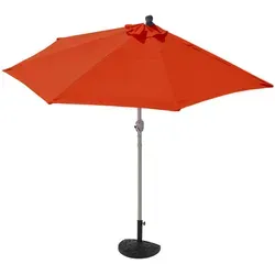 MCW Sonnenschirm Orange 285x145 cm in orange von MCW