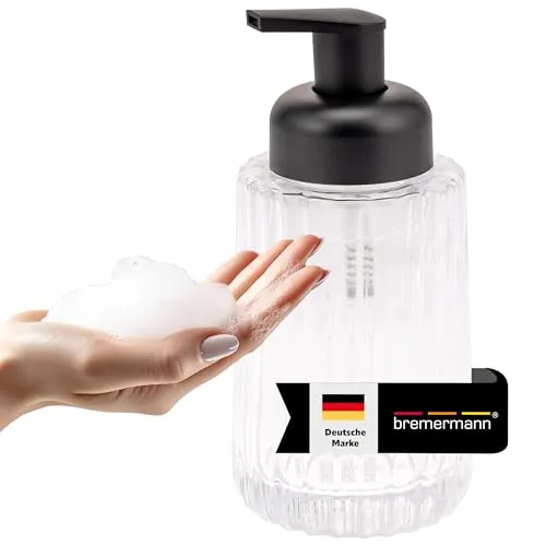 bremermann Seifenspender, Schaum-Seifenspender, Spender für Seife (transparent)