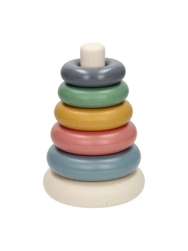 Produktbild Cavallino Toys Stacking rings Pastel colors 7 pcs.