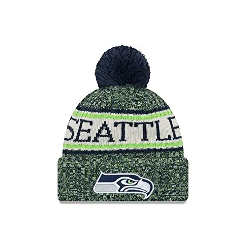 New Era Seattle Seahawks 2018 Sideline Sport OTC Beanie von New Era