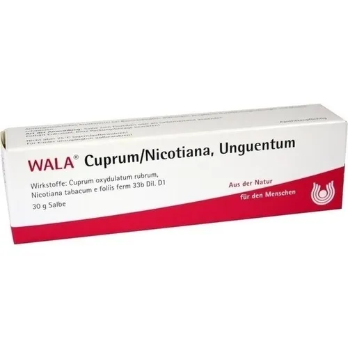 Cuprum/nicotiana Salbe von WALA