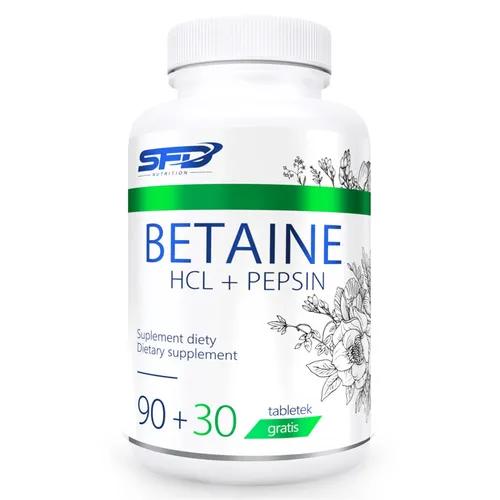 Magensaftresistente Betain HCl + Pepsin Tabletten, 90 Stück
