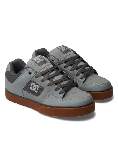 DC Shoes Pure Sneaker schwarz 44 EU - Stylische Sneaker in Größe 44, aus hochwertigem Leder und Synthetik, mit schnürbarem Verschluss für optimalen Halt und Komfort.