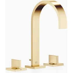 Dornbracht MEM Dreiloch Waschtischbatterie in gold von Dornbracht