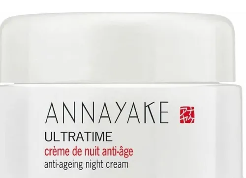 Annayake ULTRATIME Anti-Ageing Nachtcreme 50 ml - Nachtpflege für Damen mit straffender Wirkung, ideal für trockene Haut. Ammoniak- und sulfatfrei, mit dem Duft von Jasmin für ein luxuriöses Pflegeerlebnis.