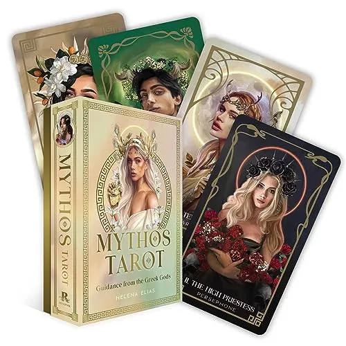 Mythos Tarot: Guidance from the Greek Gods - Weltreligionen & interreligiöser Dialog, einzigartiges Tarot-Set mit inspirierenden Karten, die Weisheit der griechischen Götter vermitteln.
