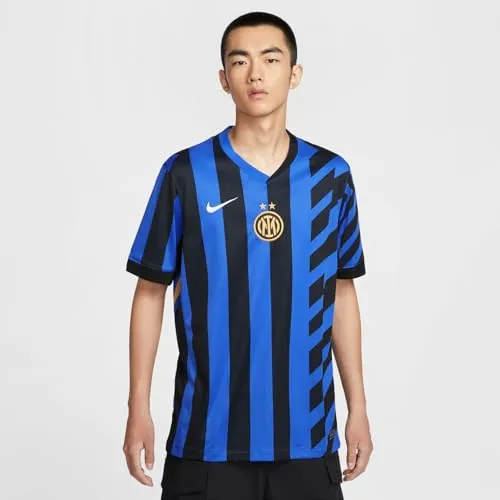 Produktbild Inter Mailand 2024/25 Stadium Home Nike Dri-Fit Replika-Fußballtrikot Für Herren, Lyon Blue/Black/Lyon Blue/White, FN8787-440, XL