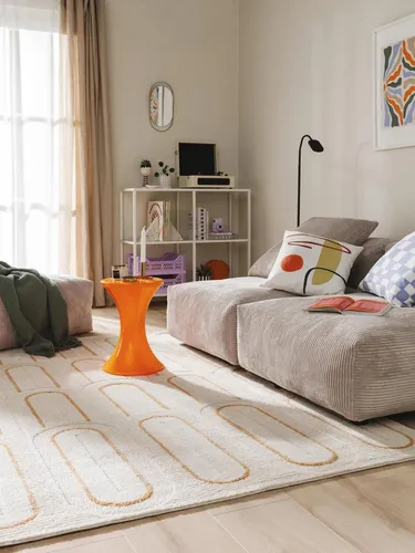 benuta Teppich Marta, rechteckig, 6 mm Höhe, Kunstfaser, Berber-Design - Der benuta Teppich Marta vereint elegantes Ethno-Design mit pflegeleichten Materialien. Ideal für Wohnzimmer und Büros, bietet er Komfort und Stil in einem. Strapazierfähig und langlebig, passt er perfekt zu jedem Einrichtungsstil.