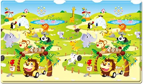 Spielmatte – Dwinguler Playmat – Zoo – Medium – 1,9 m x 1,3 m x 15 mm