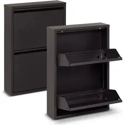 Metall-Schuhschrank 2-Türen