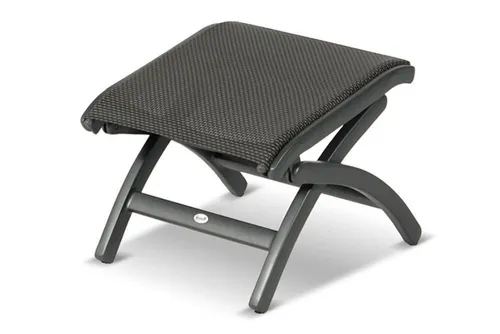 Hartman Gartenlounge-Hocker Da Vinci - Anthrazit - Stabiler Hocker aus Aluminium und Textilen von Hartman, perfekt kombinierbar mit der Da Vinci-Serie. Wetterfest, pflegeleicht und platzsparend klappbar – ideal für den Einsatz im Freien.