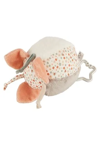 Sterntaler Stoffball Bauernhof - Baby Stoffball aus weichen Stoffkombinationen - Baby Spielzeug gefüllt mit Polyesterwatte - Babyball zum Greifen und Spielen, bunt