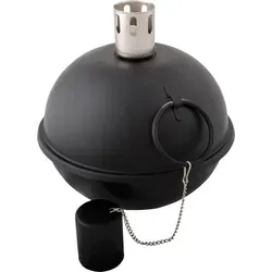 Esschert Design Öllampe, Taumelfackel, in schwarz, Größe M, Ø ca. 20 cm x 20 cm x 21 cm