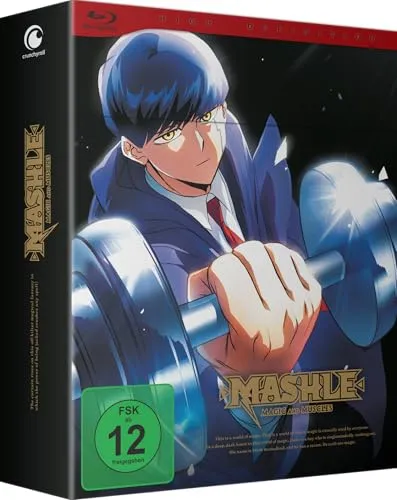 Mashle: Magic and Muscles - Staffel 1 - Part 1 - [Blu-ray] mit Sammelschuber - Anime-Serie mit Sammelschuber, ideal für Fans von Magie und Action, freigegeben ab 12 Jahren.