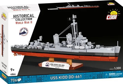 USS Kidd DD-661 Konstruktionsspielzeug von COBI