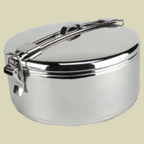 MSR Alpine Stowaway 1,6l Kochtopf - Grau, One Size - Kochutensilien: Robuster 1,6l Kochtopf aus Edelstahl, ideal für Camping und Outdoor-Aktivitäten.