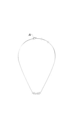GUESS Halskette aus Edelstahl für Damen, Chandelier-Design, elegant und elegant, JUBN05358JWRHT-U