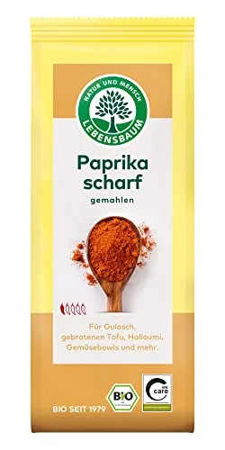 Lebensbaum Paprika Scharf, gemahlen, 50 g von Lebensbaum
