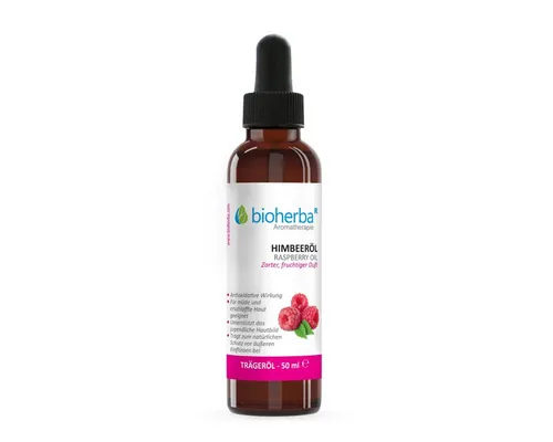 BIOHERBA R Pflege-Set Bioherba Himbeeröl Rubus Idaeus Trägeröl Raspberry seed oil 50 ml