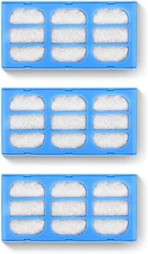 Anka Ersatzfilter Kompatibel mit Catmaten, Filter Katzenbrunnen Trinkbrunnenfilter für Brunnen, Katze Zubehör, 3 Stücks