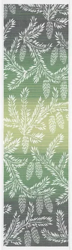Ekelund Tischläufer Frostgren 040 – 35x120 cm aus Baumwolle von Ekelund