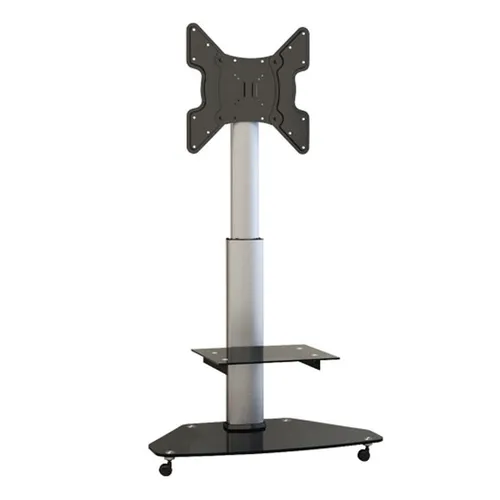 Fernsehständer TV Ständer höhenverstellbar rollbar für Schulung Messe Schule